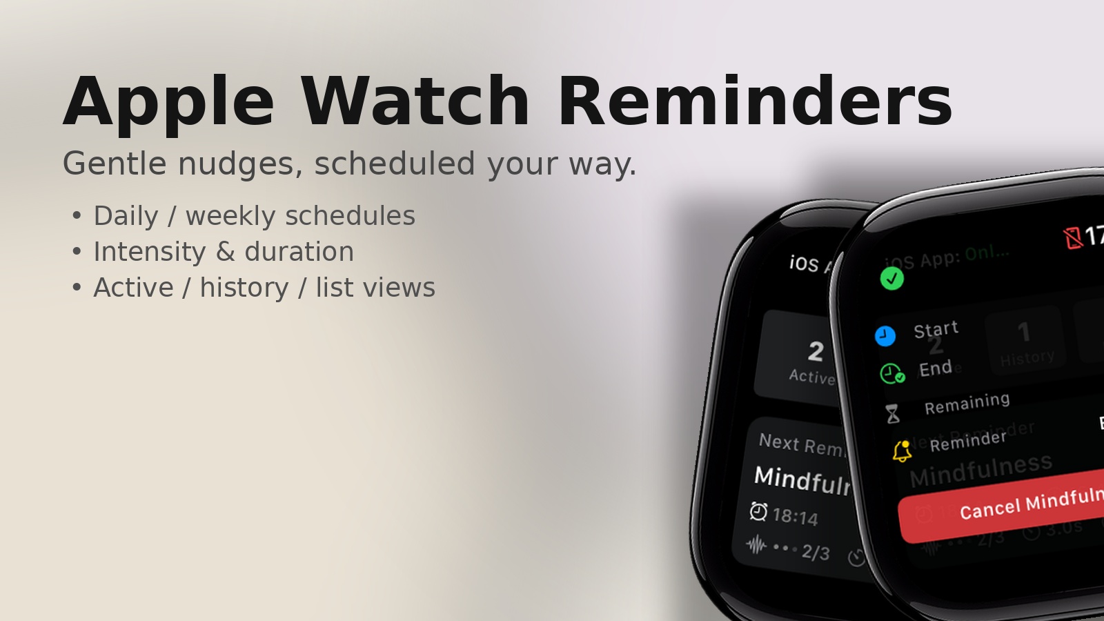 Kyrifix watchOS preview